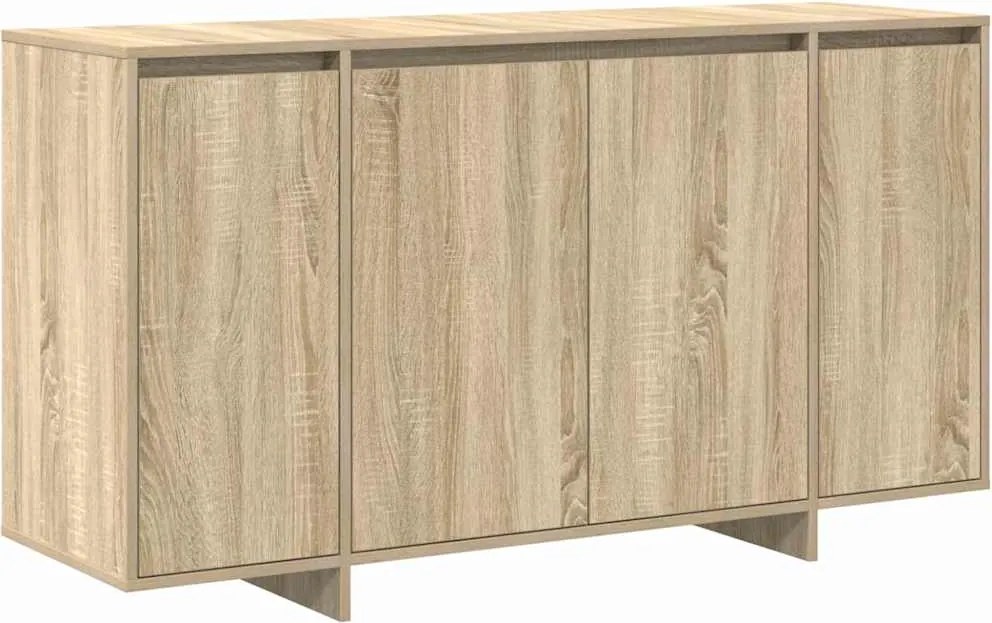 vidaXL Széf Sonoma tölgy 135 x 41 x 75 cm Faanyag