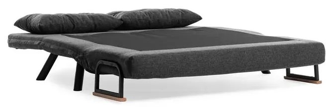 2 személyes kanapéágy Homoko 2-Seater - Sötét Szürke