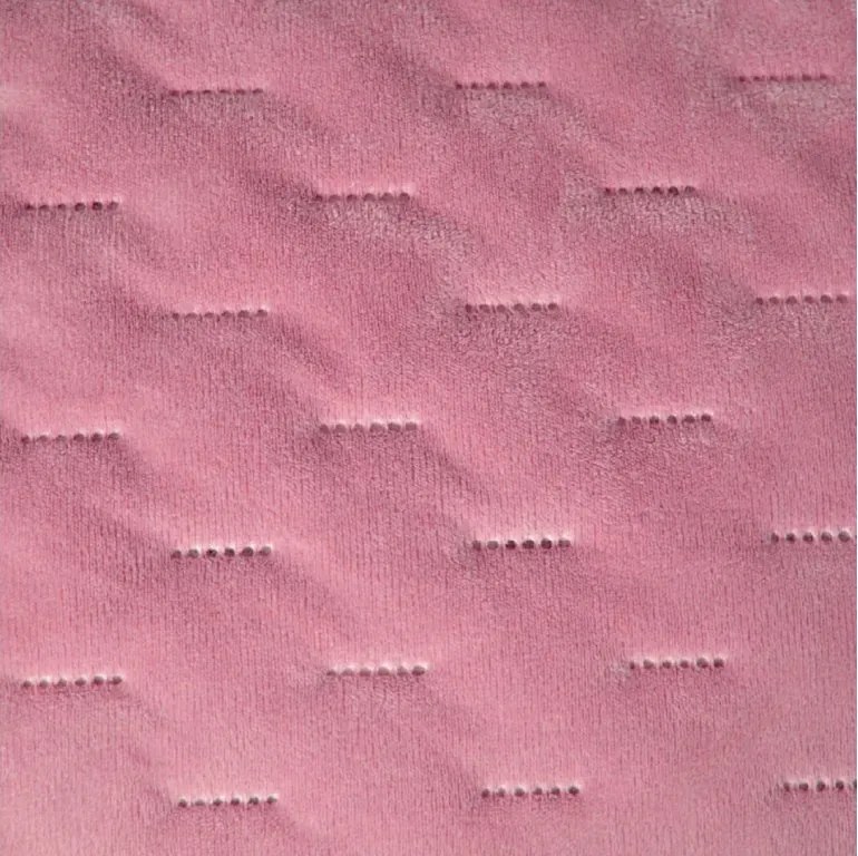 Bársonyos ágytakaró ASTRALIA, rózsaszín Méret: 200 x 220 cm