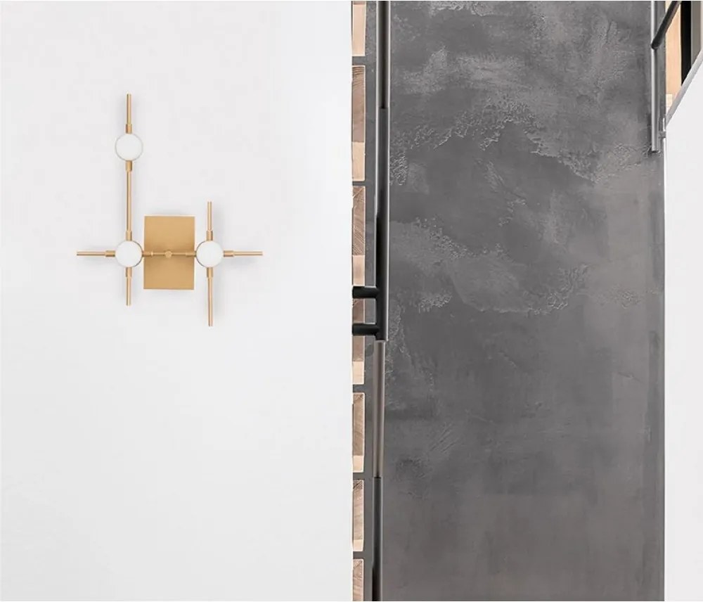 Fali Lámpa Arany NOVA LUCE 9180673