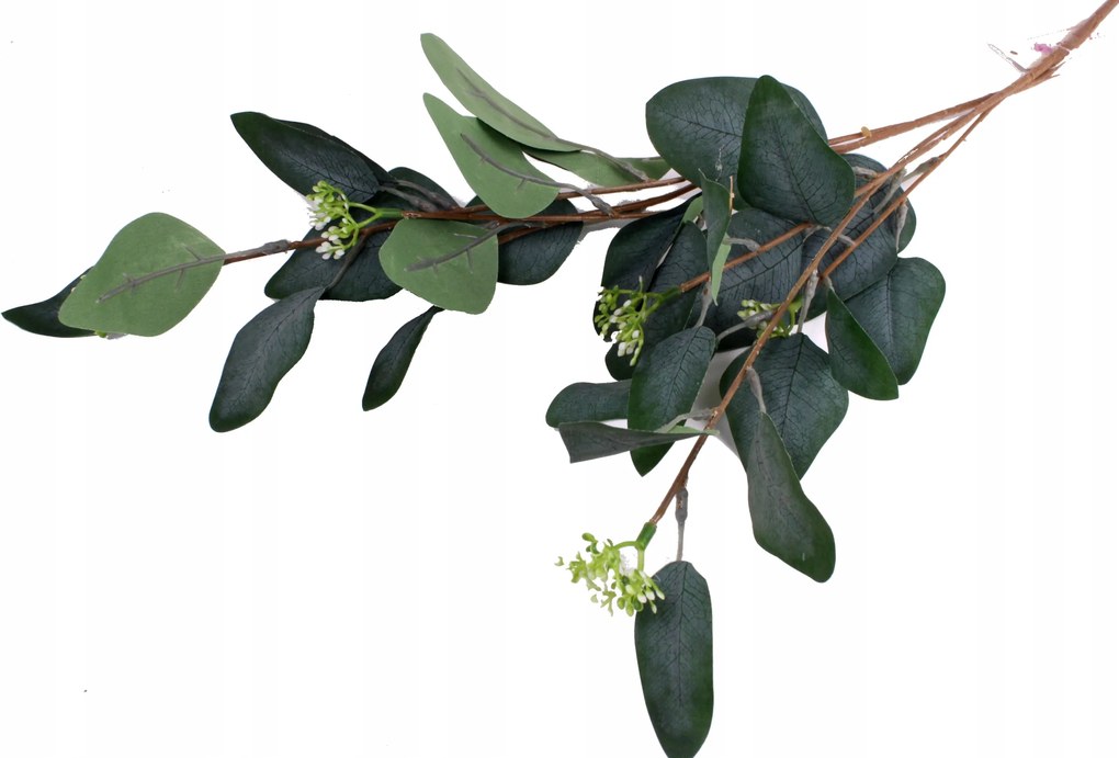 Ág Csokor Mesterséges Zöld Levelek 86cm