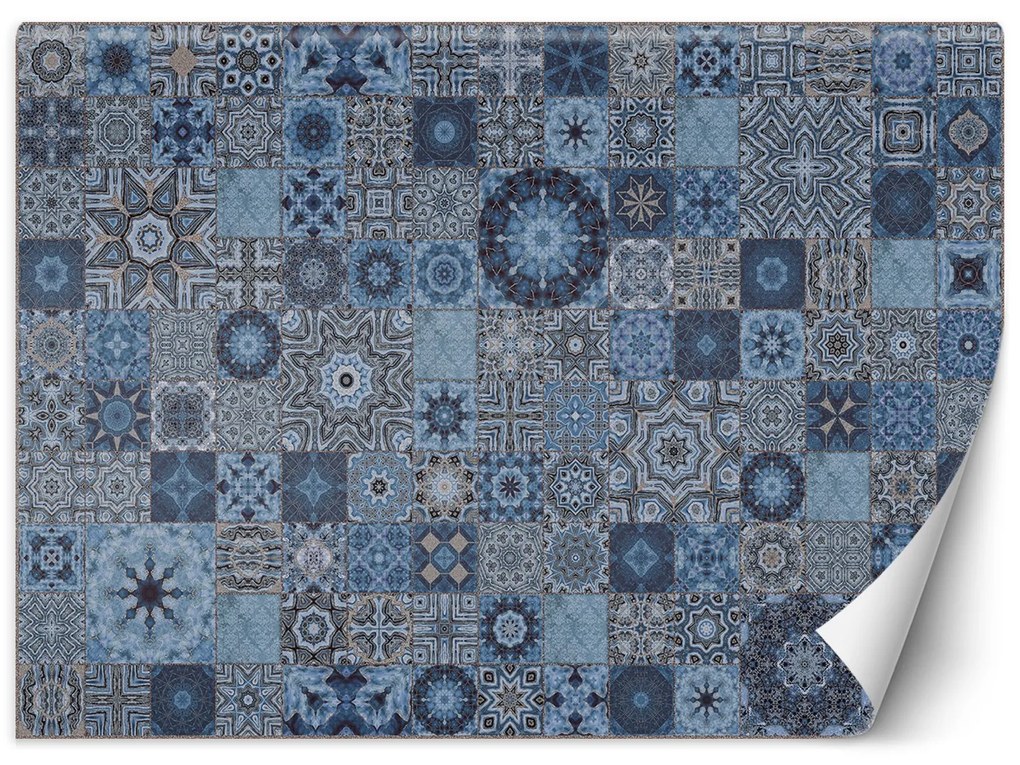 Gario Fotótapéta Keleti kék mozaik - Andrea Haase Anyag: Vlies, Méret: 400 x 280 cm