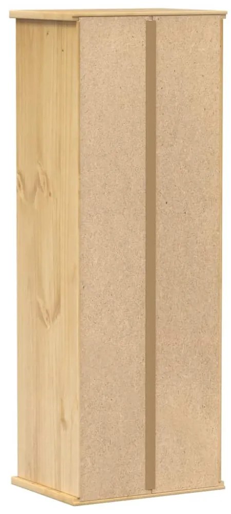 Corona tömör fenyőfa CD-szekrény 40 x 30 x 110 cm