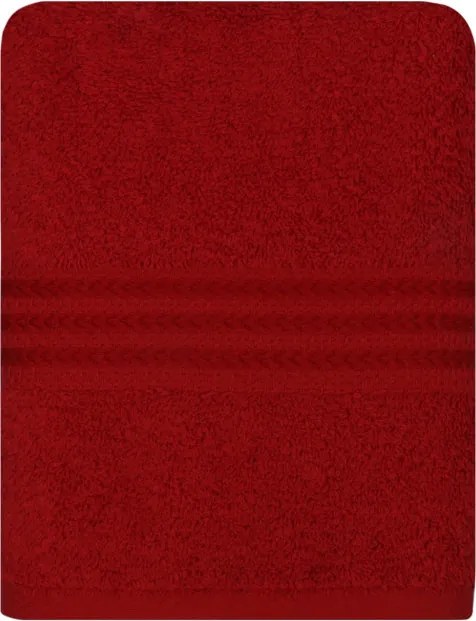 Rainbow törülköző, piros, 50×90 cm