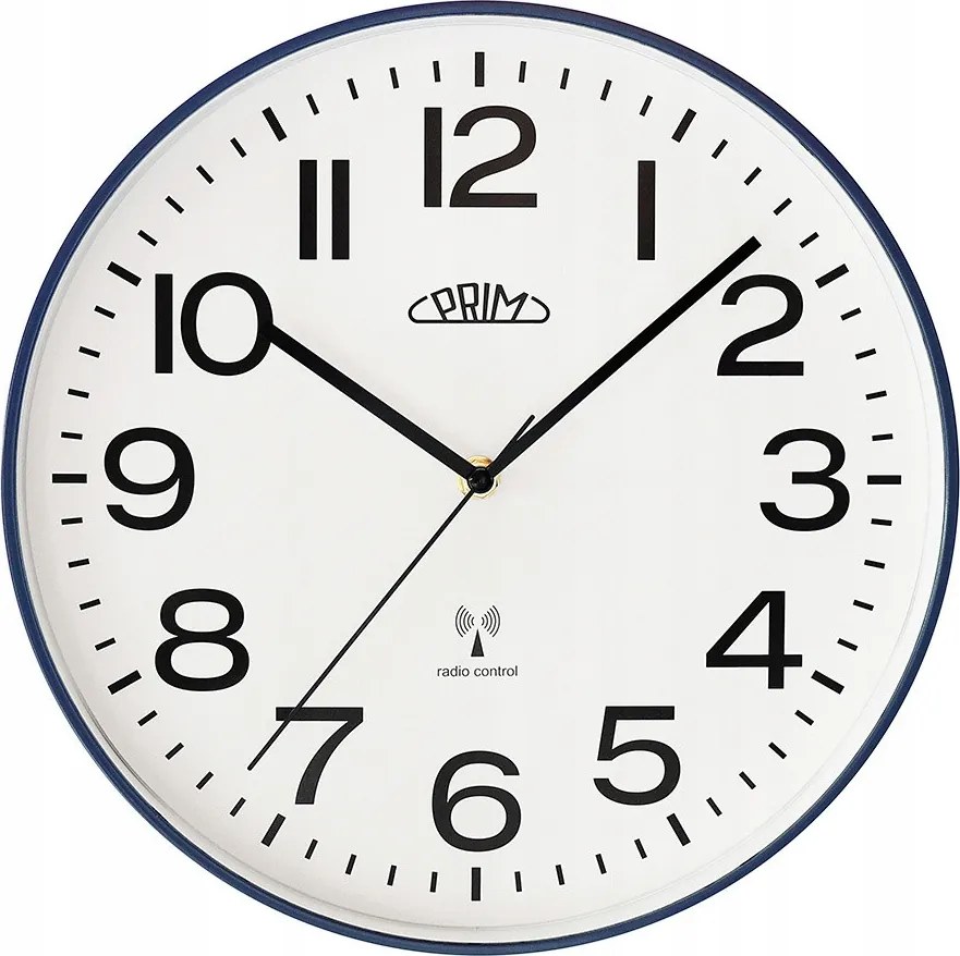 Rádióvezérelt Csendes Falióra Prim E01P.4273.3000 30 cm DCF77