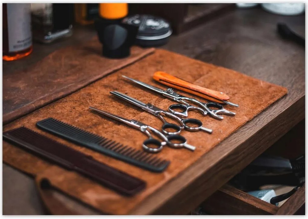 Poszterek 100x70 Barber kiegészítők