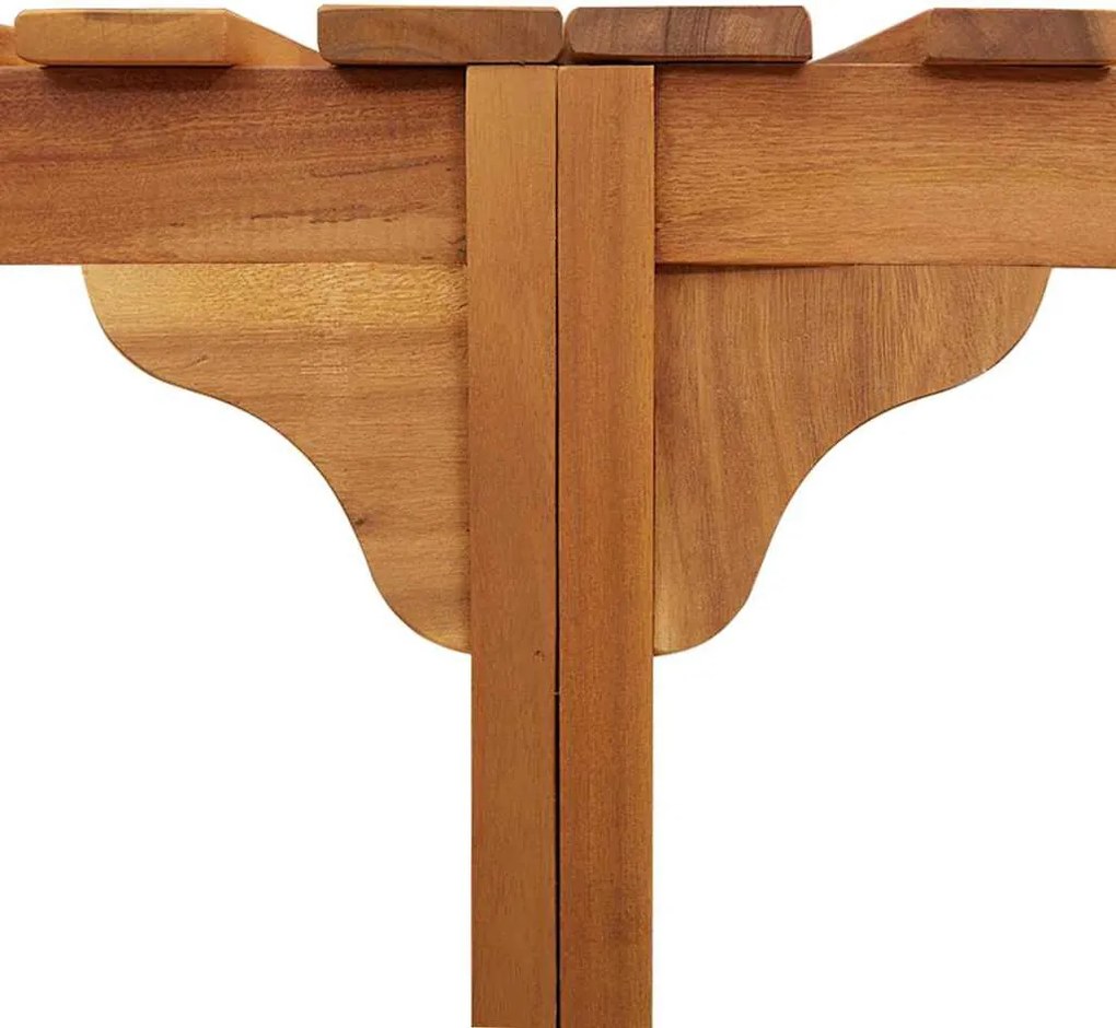 Jakuzzi Környezet Barna Ø255 x 55,5 cm Tömör Akácfa