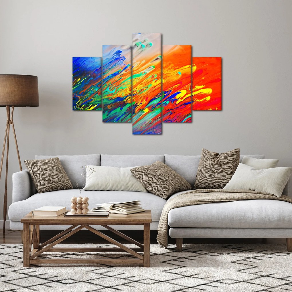 Kép - Színes absztrakció (150x105 cm)