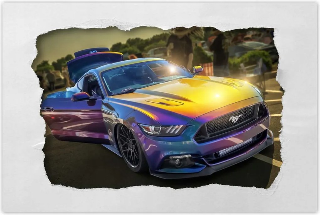 Poszter 60x40 Ford Mustang Gt Bestia