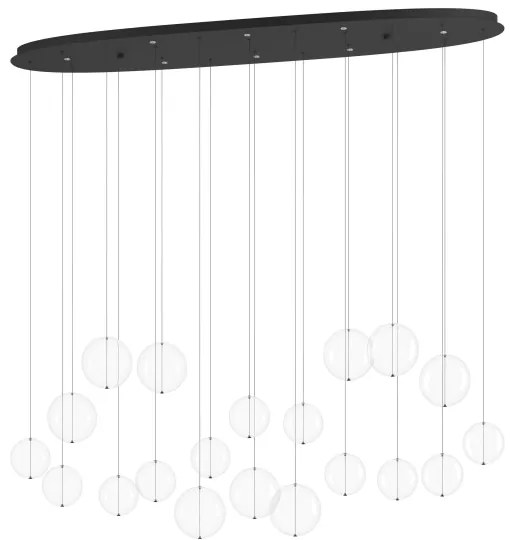 Eglo 390344 - LED Dimmelhető csillár zsinóron ESPARDELLO 8xLED/4,2W/230V 3000K