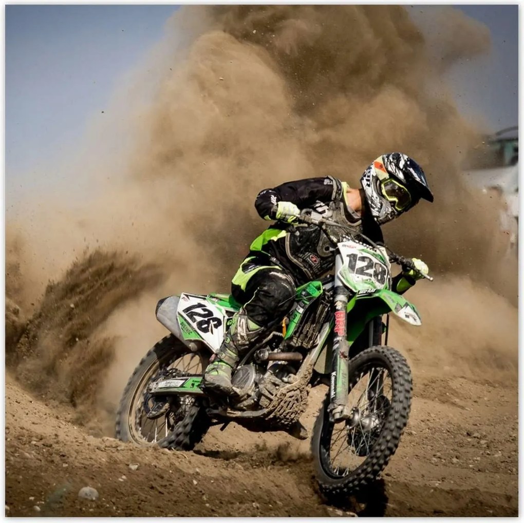 Poszterek 140x140 MotoCross Motorkerékpár Motor