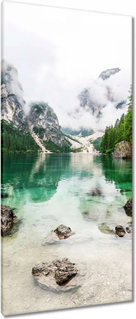 Vászonkép 55x115 Hegyi tó