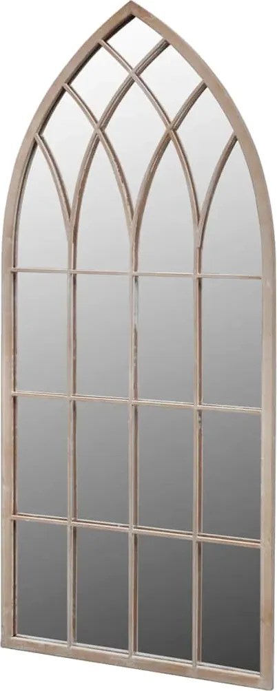 vidaXL gótikus íves kerti tükör kültéri/beltéri használatra 50x115cm