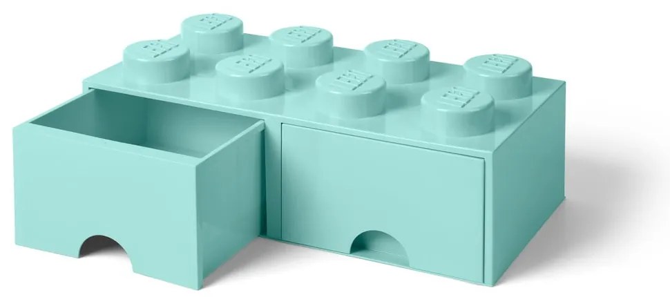 Mentolzöld 2 fiókos tárolódoboz - LEGO®