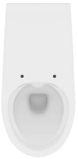 Cersanit K670-002 - Akadálymentes fali WC ETIUDA kerámia/fehér