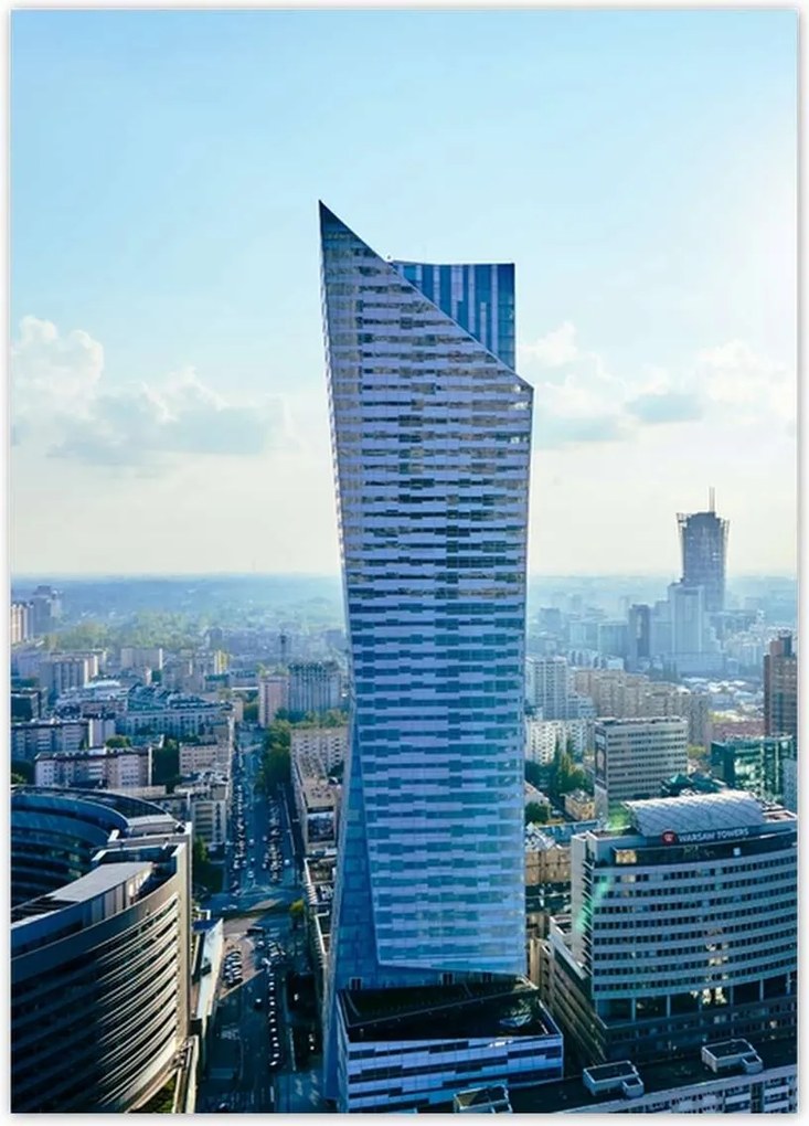 Poszterek 50x70 Varsó Főváros Lengyel