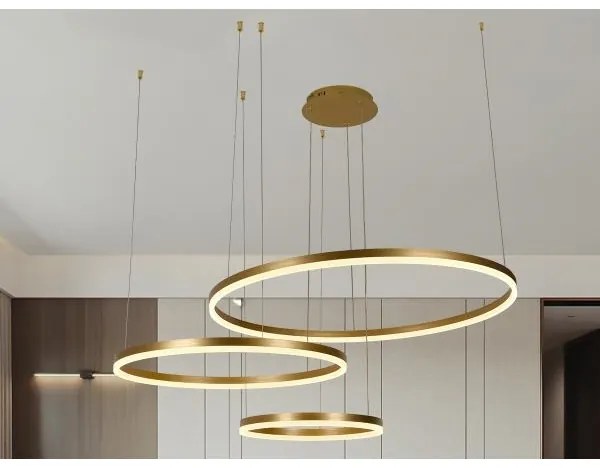 LED Dimmelhető csillár zsinóron LED/125W/230V 3000-6500K + távirányítás