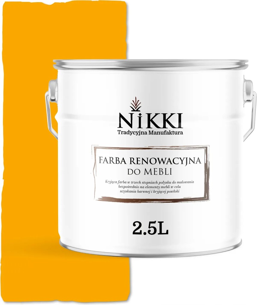 Konyhabútor Festék Szekrény Frontok Sárga Jelző RAL1003 Matt 2,5L