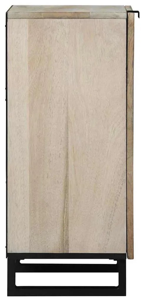 Széf Fehér 40 x 33 x 75 cm tömör mangófa