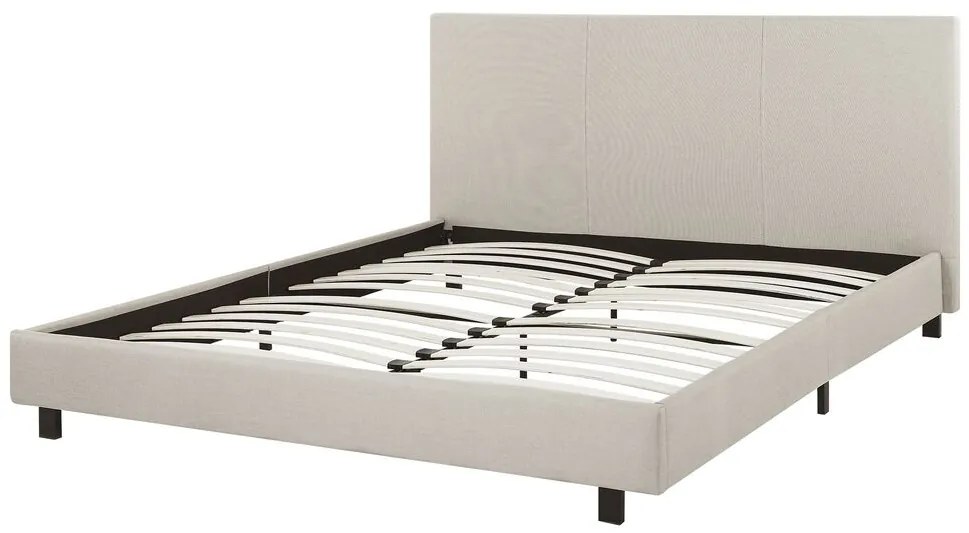 Franciaágy 160 cm ALVIA (ágyráccsal) (bézs). 1007079