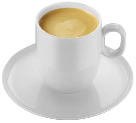 WMF - 2 db BARISTA café creme csésze aljjal, 170 ml, fehér