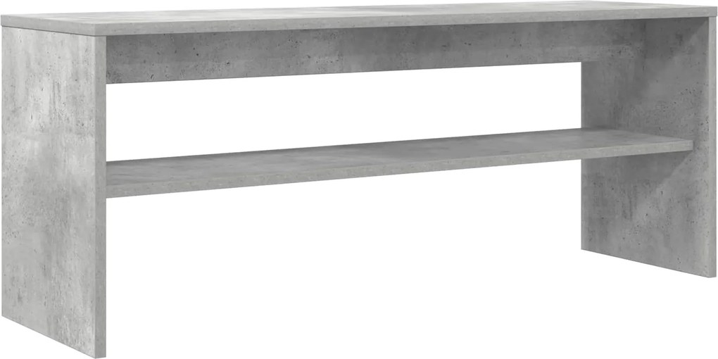 vidaXL TV szekrény Beton Szürke 100 x 30 x 40 cm Faanyag