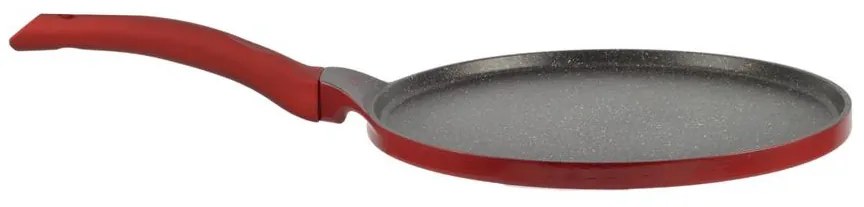 RCK Metal Red Line tapadásmentes alumínium lapos serpenyő/palacsintasütő 26*1,3 cm indukciós 12764