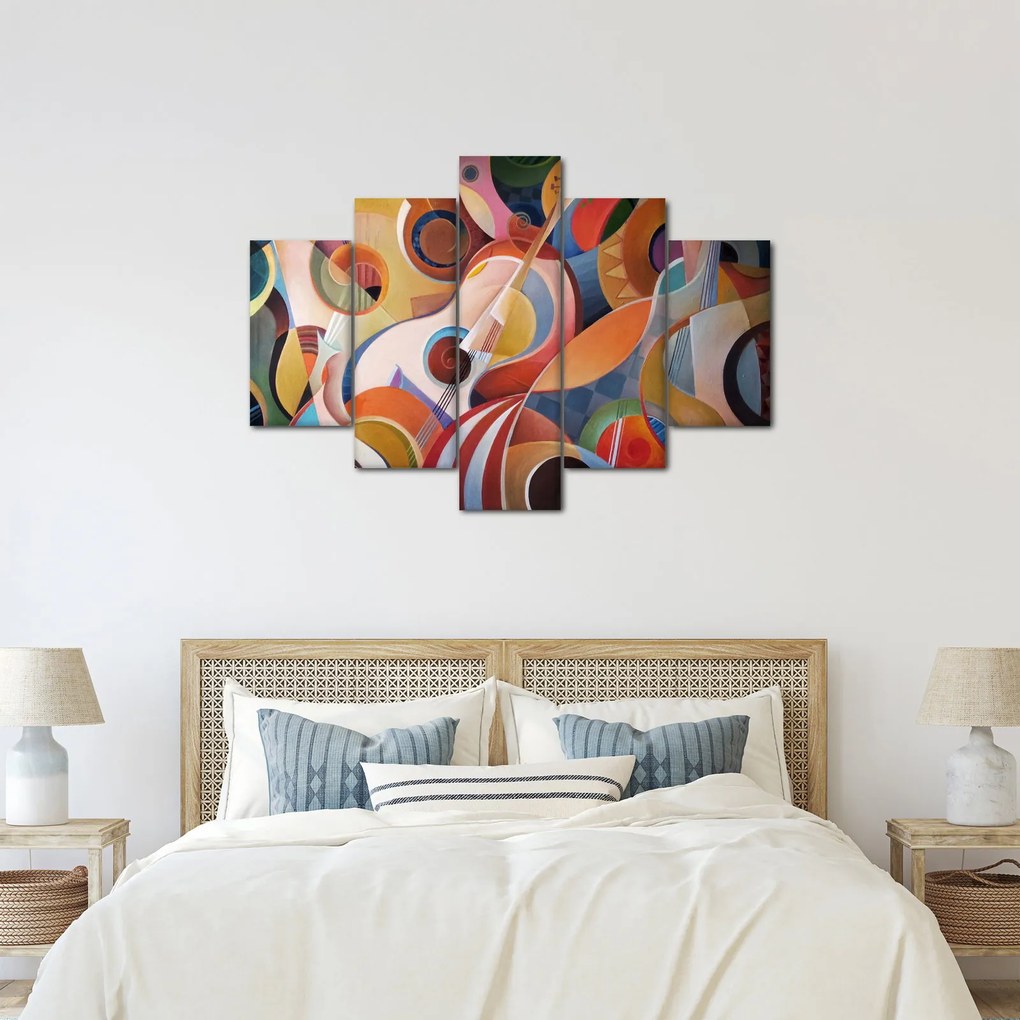 Kép - Zenei absztrakt (150x105 cm)