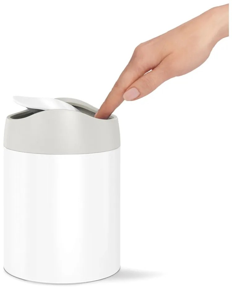 Rozsdamentes acél szemetes 1,5 l Mini - simplehuman