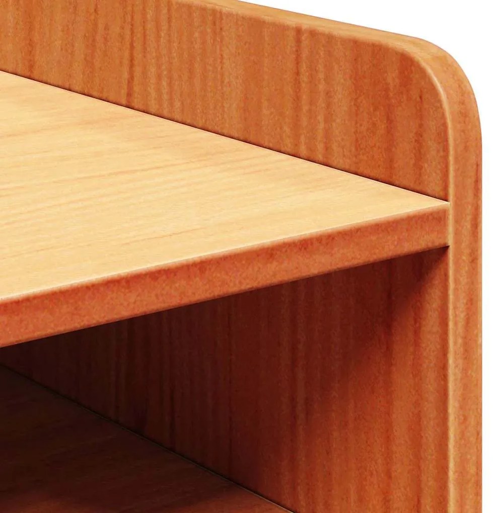 Éjjeli asztal 2 pcs Viaszbarna 38 x 36 x 29.5 cm Tömör fenyőfa