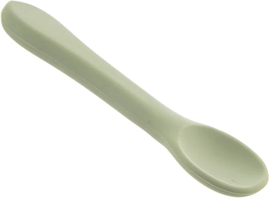 Zsályaszínű szilikon gyerek kanál – Orion