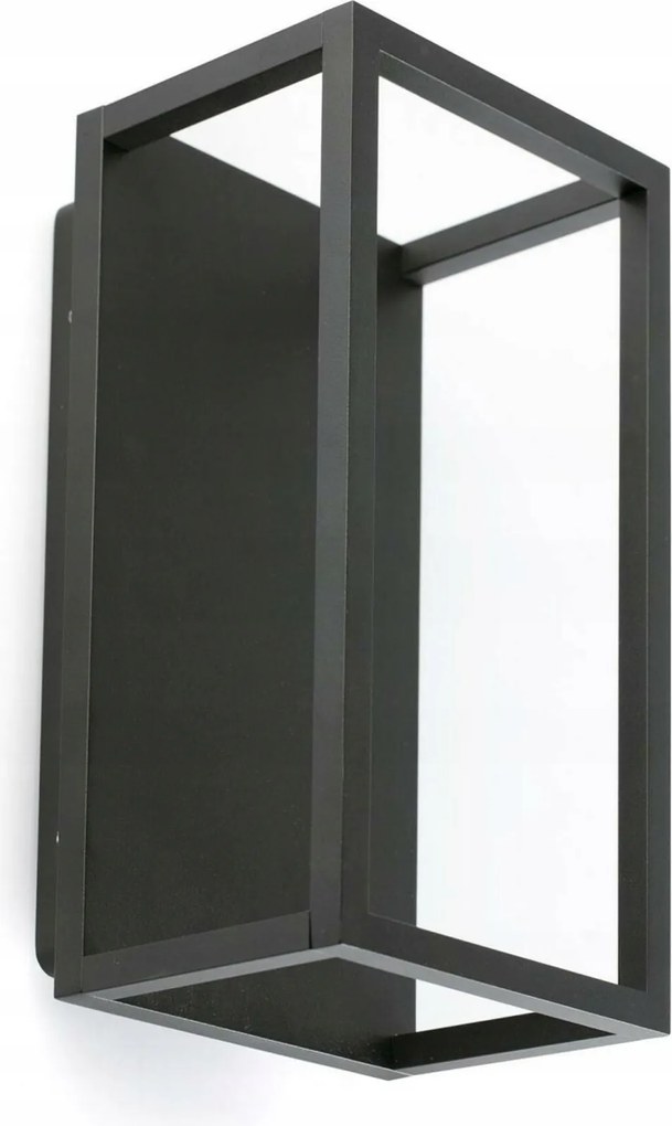 Faro Kela kültéri Led fali lámpa, fekete, 7W, IP54, 2700K