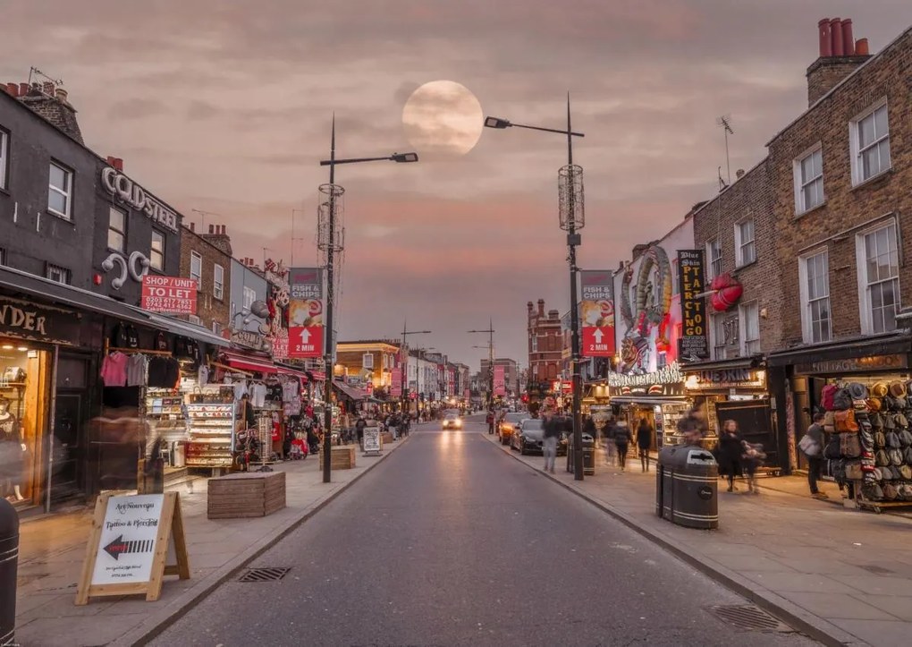 Poszter 84x59,5cm Camden főutca, Assaf Frank