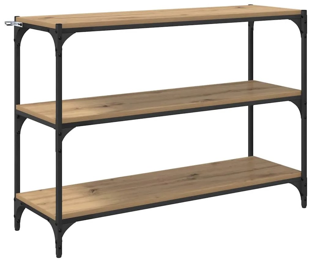 Könyvespolc kézműves tölgy 100 x 33 x 71 cm Faanyag