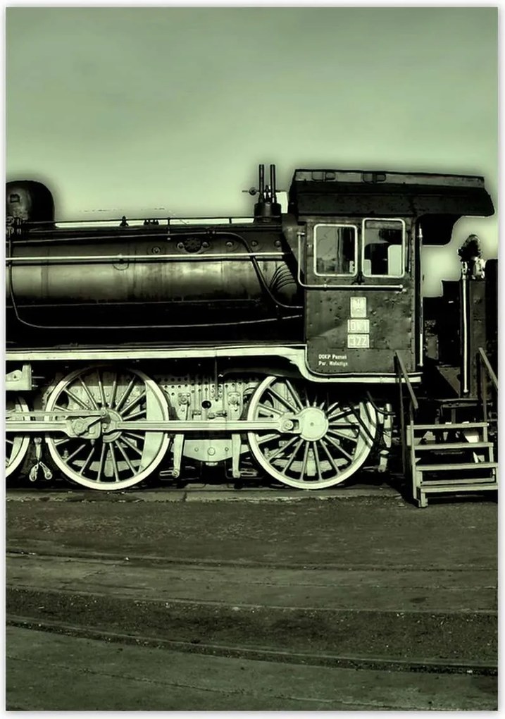 Poszterek 70x100 Gőzmozdony OK1-322