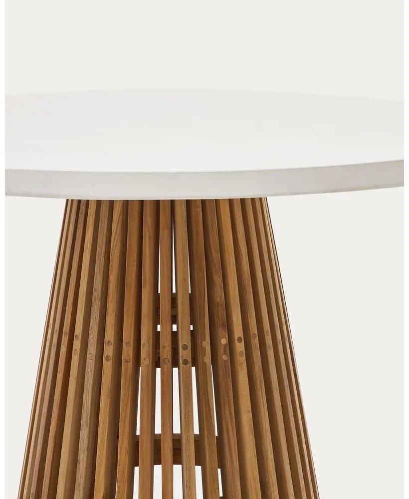 Kerek kerti étkezőasztal ø 90 cm Alcaufar – Kave Home