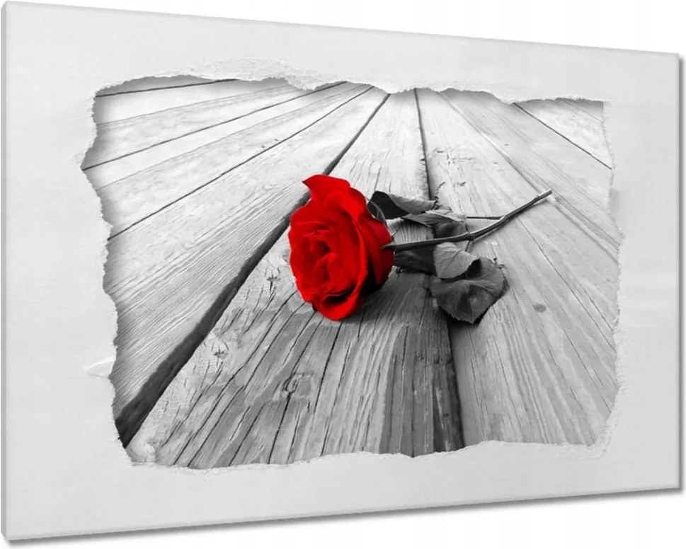 Vászonkép 60x40 Rózsa ajándék Valentin napra