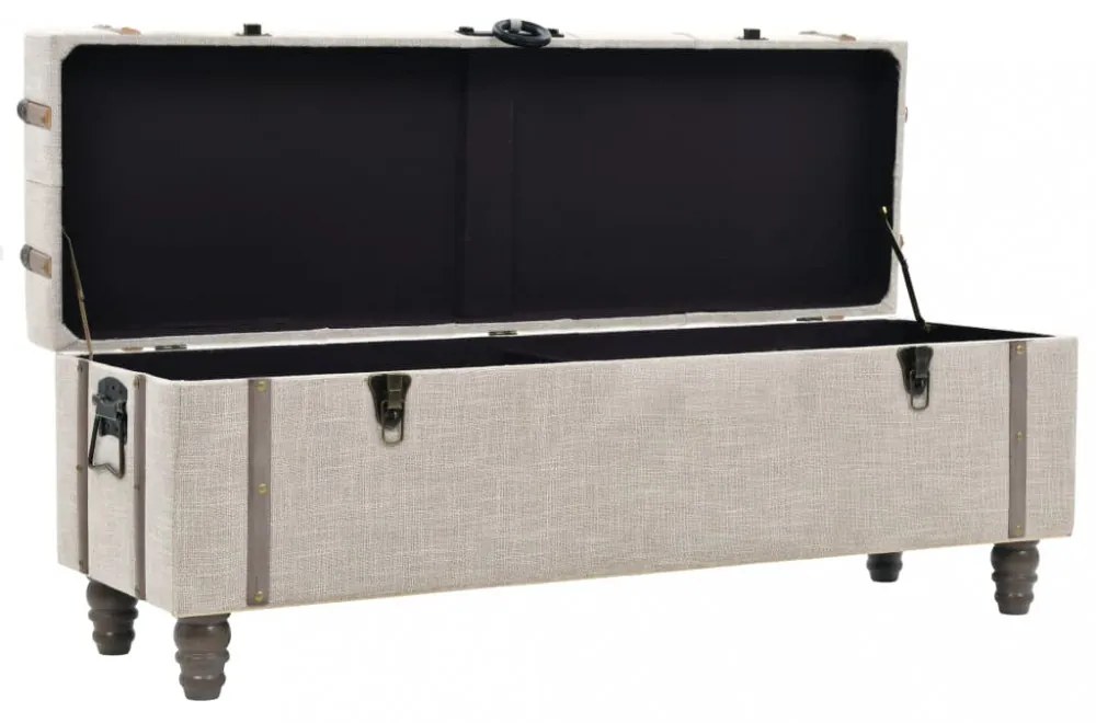 3 db tömör fa és acél tárolópad 112 x 37 x 45 cm