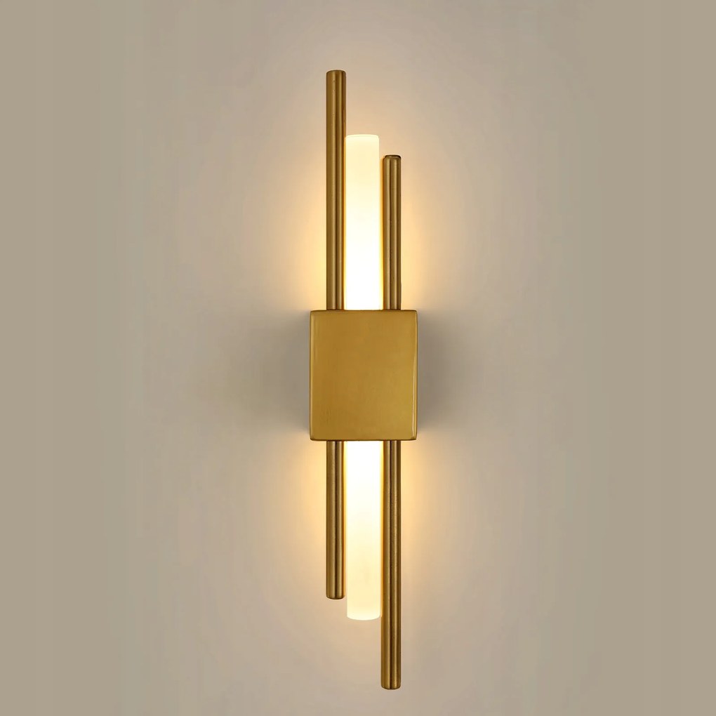 Fali Lámpa Arany Led Falikar Modern Előszobába Nappaliba 10W 3000K