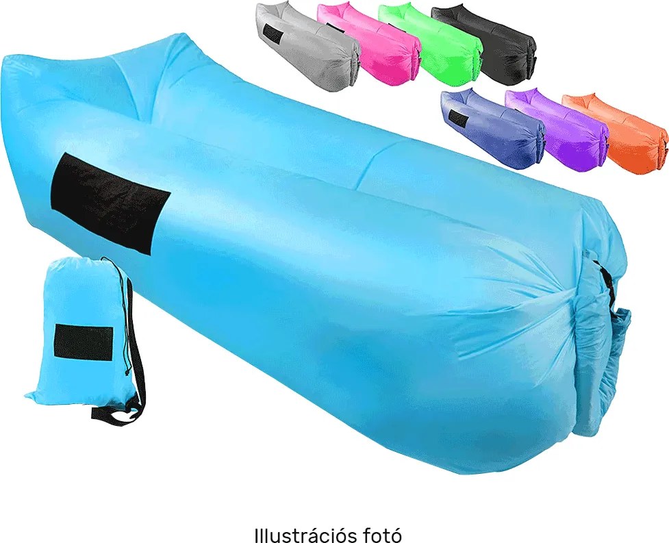 Felfújható babzsák/lazy bag, rózsaszín, LEBAG