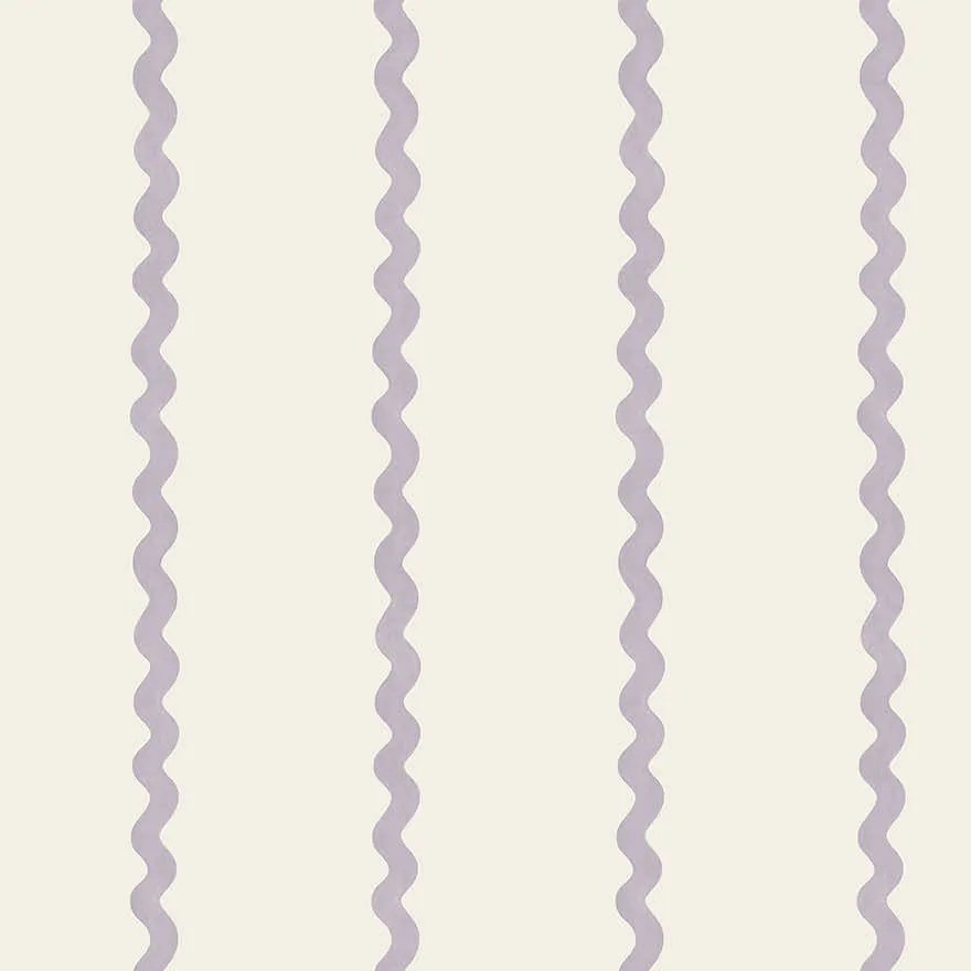 Holden Decor Adventure Awaits Do The Wiggle Stripe lila csíkos papír tapéta – 13981