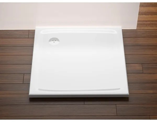 Ravak XA037711010 - PERSEUS négyzet alakú zuhanytálca 90x90 cm fehér