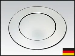 Tálaló tálca, nemesacélból készült