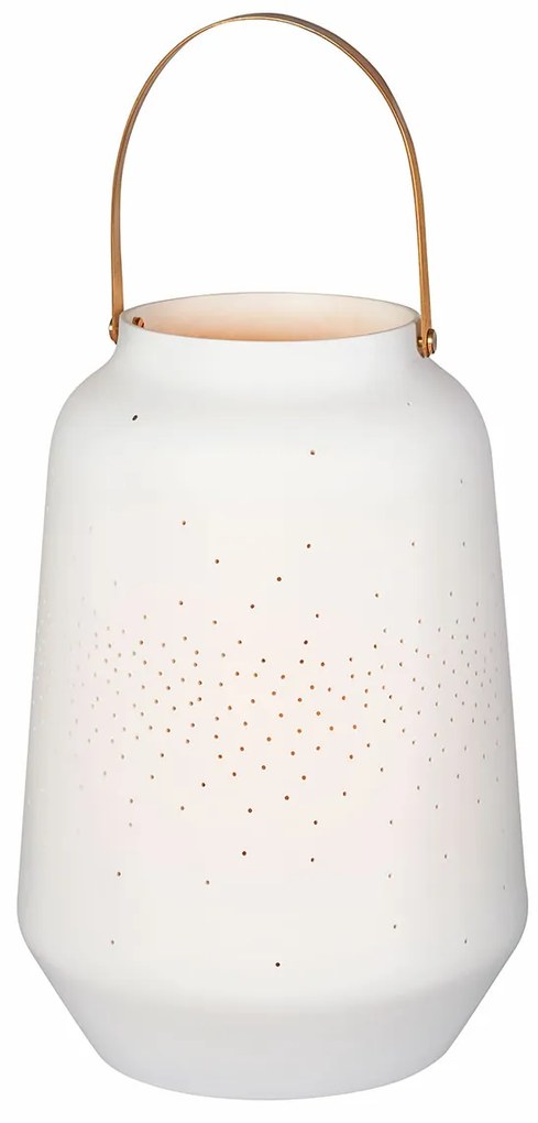 Räder Fehér porcelán LÁMPA XL méret (30 cm)