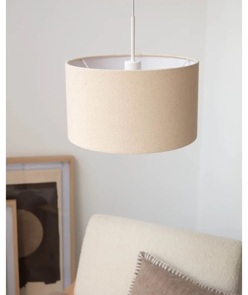 Krémszínű lámpabúra ø 40 cm Nazli – Kave Home