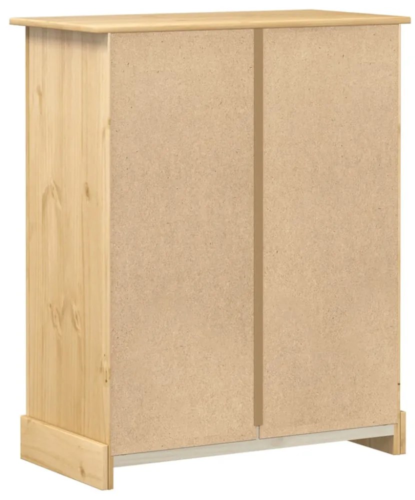 Corona tömör fenyőfa komód 92x48x114 cm
