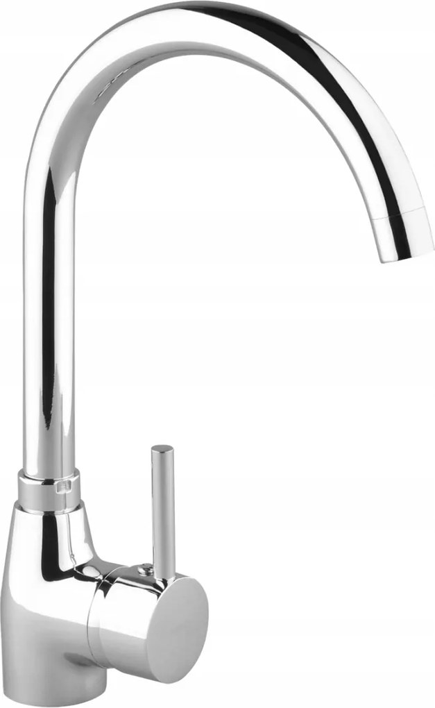 Konyhai Csaptelep Mosogató Magas Forgó Kifolyócső