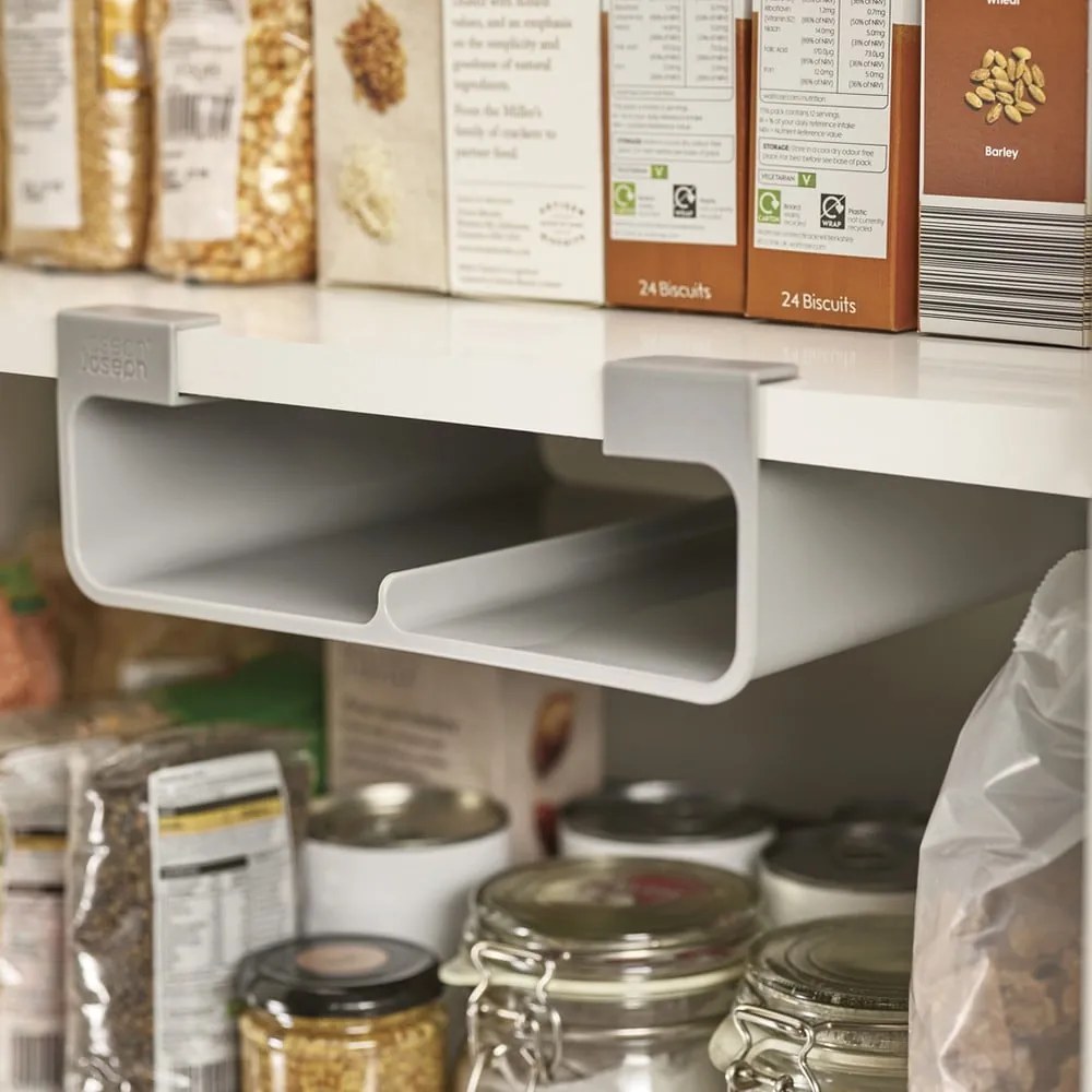 Szürke függő műanyag papírtörlő és fóliatartó CupboardStore – Joseph Joseph