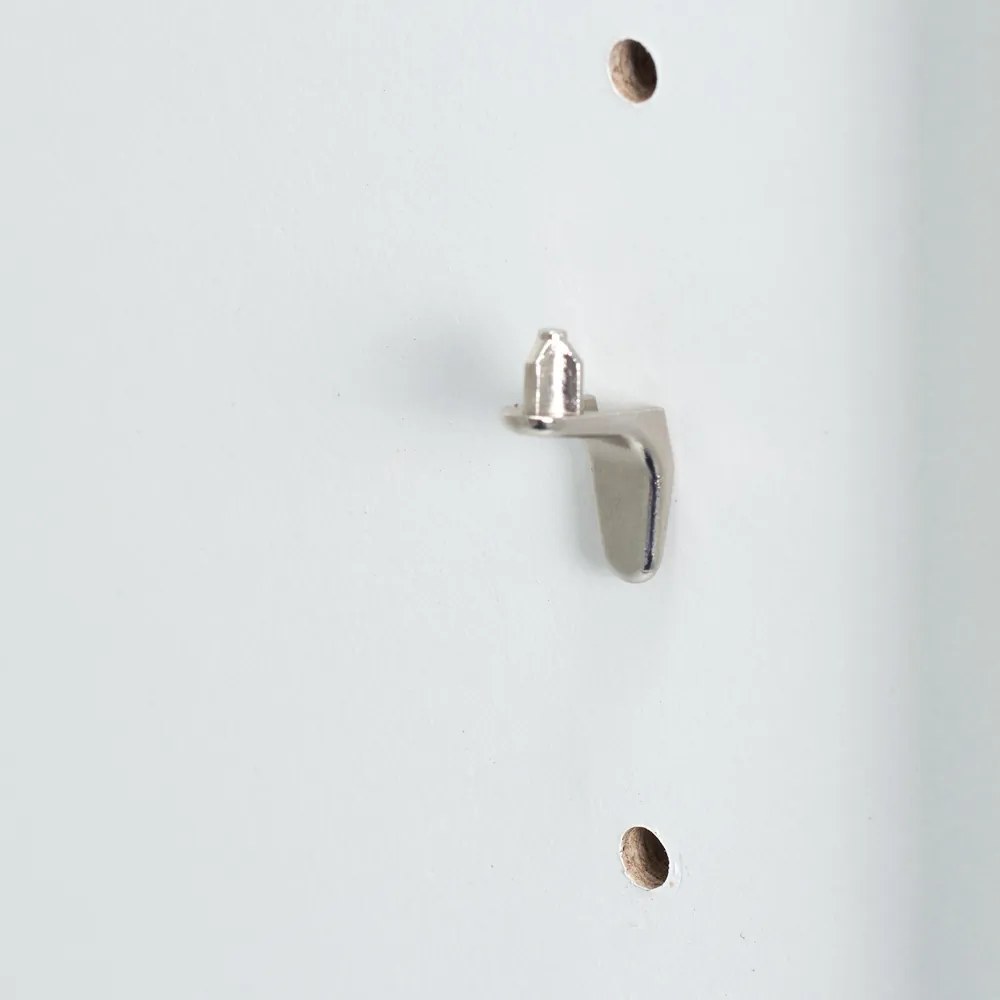 Casaria® Könyvespolc 190 cm fehér - 5 rekesz