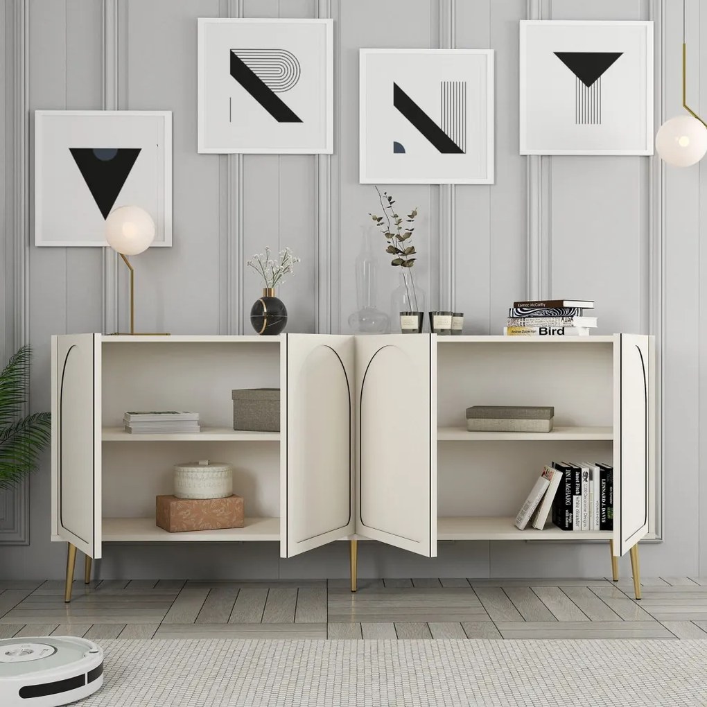 Lyon 80 - Cream, Gold